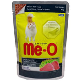 Me-O Tuna Flavor Chunk in Gravy Adult Cat Wet Food